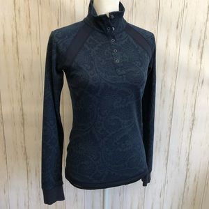 The North Face Quarter Button Paisley Pullover